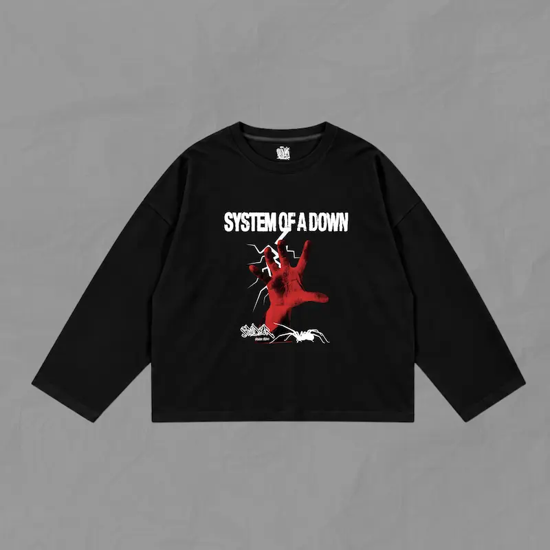 آستین بلند پاییزه  System Of A Down - Spider