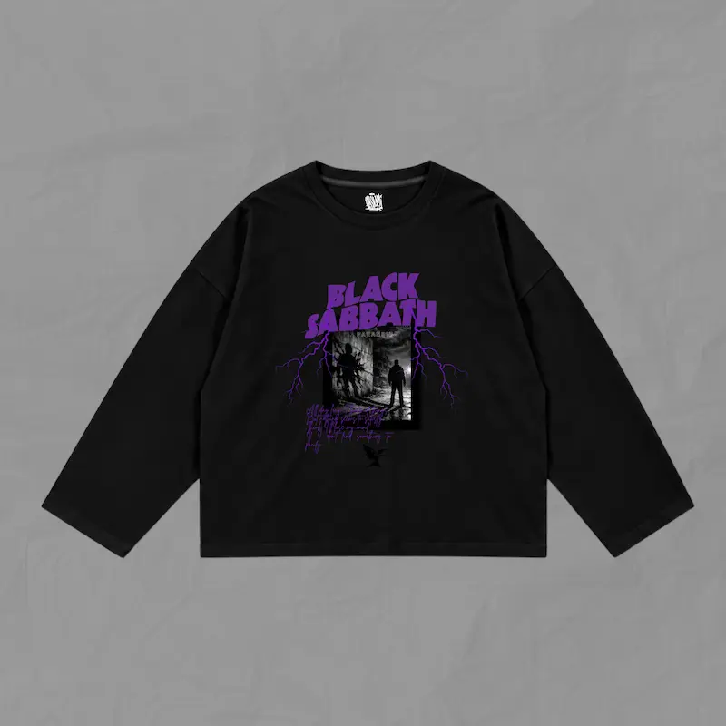 آستین بلند پاییزه Black Sabbath - Paranoid