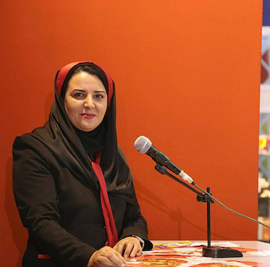 مریم بخشی مدیر و موسس آموزشگاه آشپزی و قنادی حنانه تهران