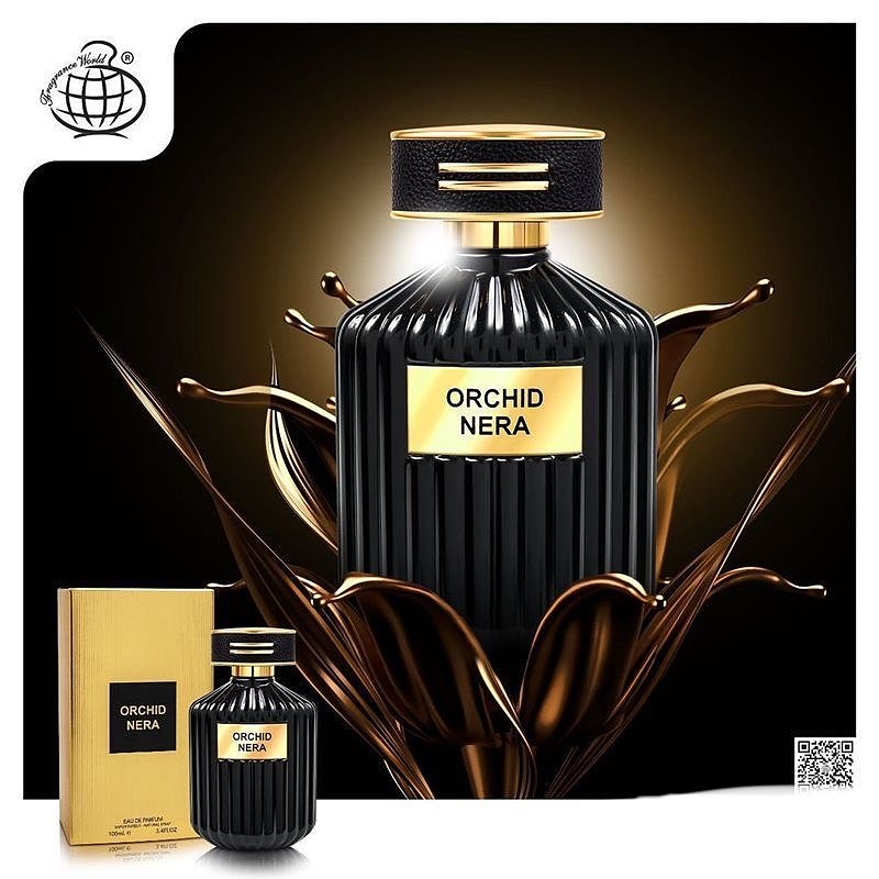 عطر ادکلن تام فورد بلک ارکید فراگرنس ورد ارکید نرا (Fragrance World TOM FORD Black Orchid)