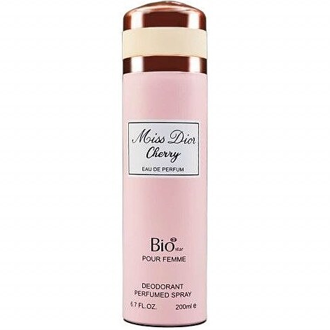 اسپری زنانه بیو استار (Bio Star) مدل میس دیور چری (Miss Dior Cherry) حجم 200 میل