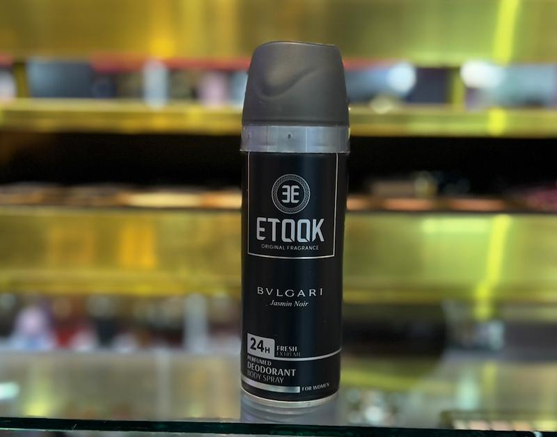 گالری هانا | اسپری بدن زنانه ایتوک مدل بولگاری جاسمین نویر BVLGARI JASMINOIR حجم 200 میلی لیتر