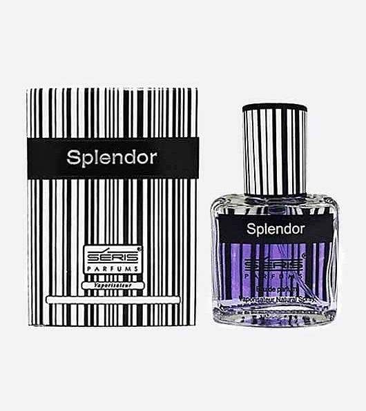 عطر جیبی سریس مدل Splendor Black مردانه