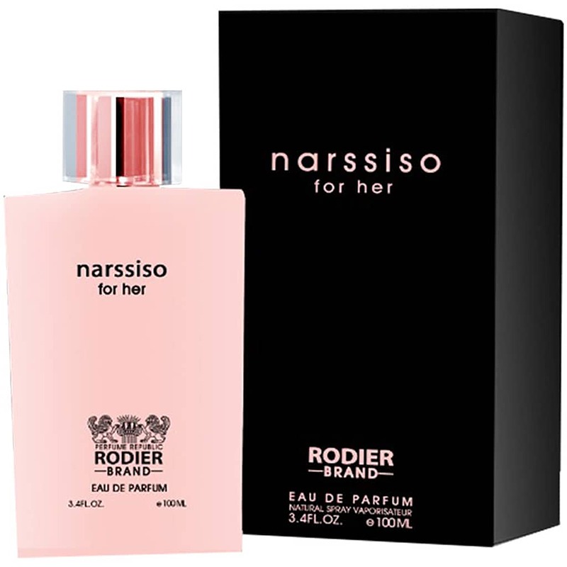 ادو پرفیوم زنانه رودیر مدل Narssiso For Her حجم ۱۰۰ میلی لیتر 