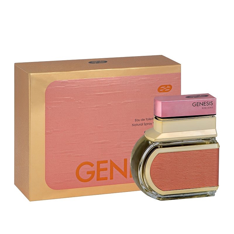 ادکلن جنسیس رزگلد عمادآرا  Genesis Rose Gold حجم 100 میلی لیتر