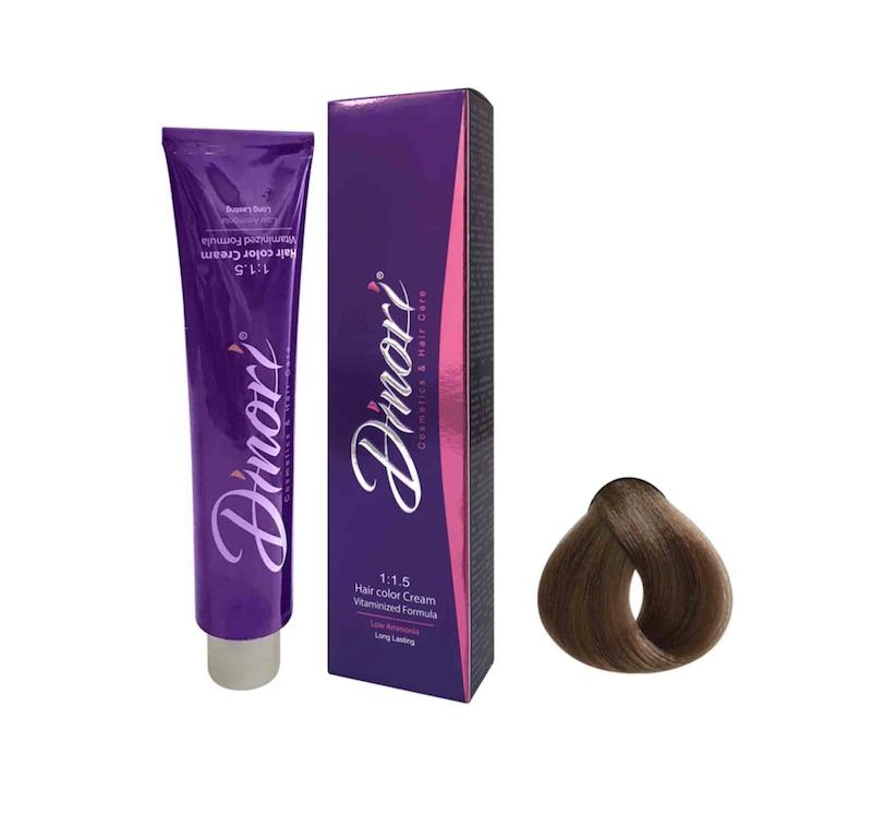 رنگ موبدون آمونیاک دینوری سری beige شماره 7.31 حجم 100 میلی لیتر رنگ بژ