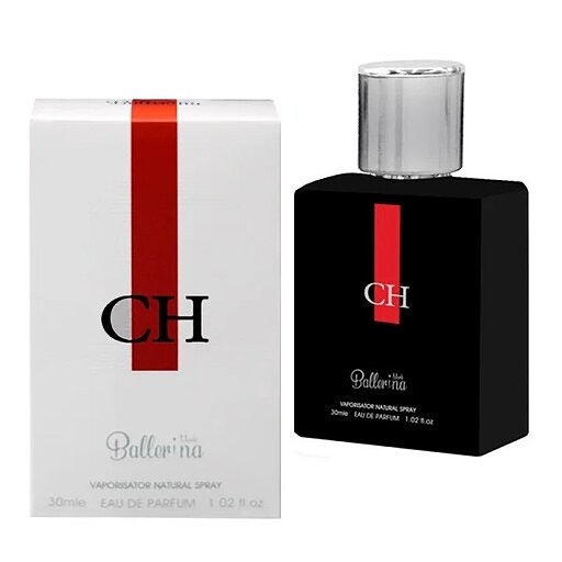 عطر جیبی مردانه بالرینا مدل سی اچ CH