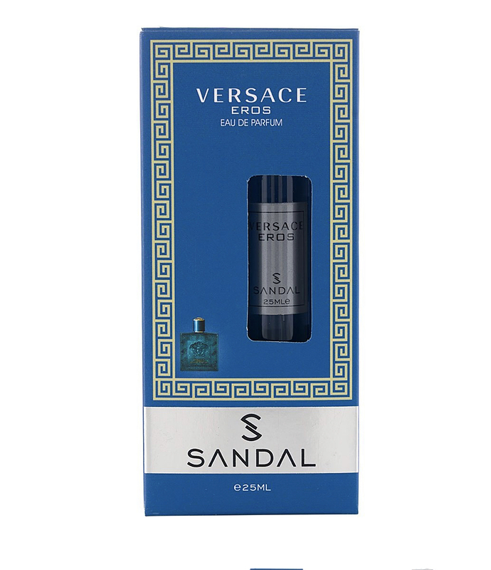 عطر جیبی مردانه مدل Versace Eros حجم 25میل صندل