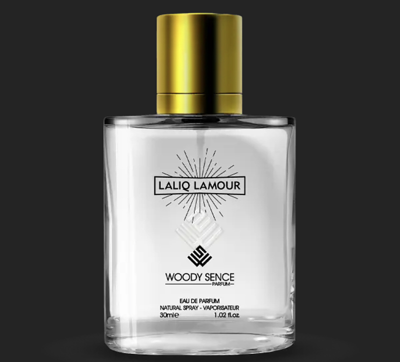 عطر جیبی زنانه وودی سنس مدل لالیک لامور Laliq Lamour