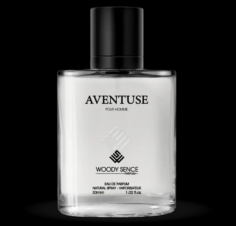 عطر جیبی مردانه وودی سنس مدل اونتوس Aventuse