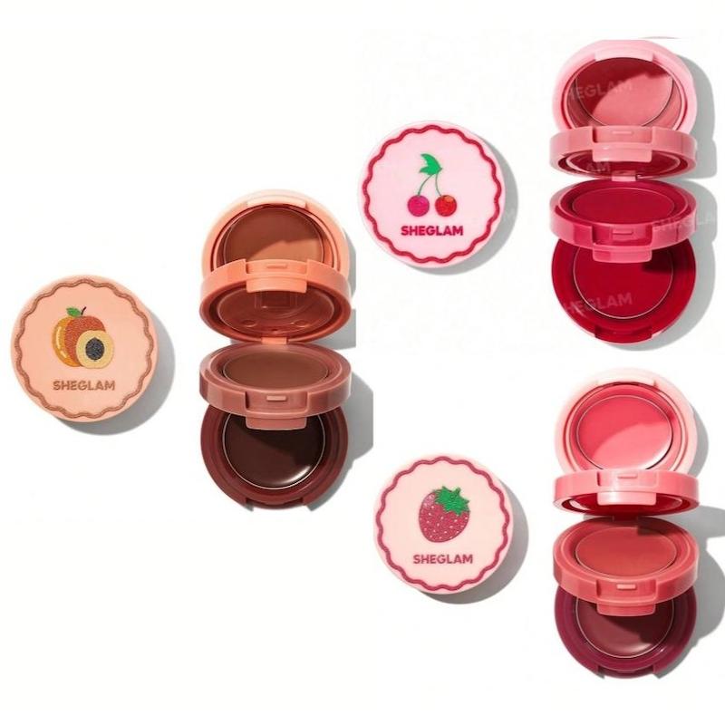 بالم لب و گونه سه طبقه شیگلم مدل Very Cherry