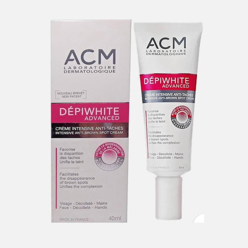 کرم ضدلک دپی وایت ادونسد ای سی ام ACM Depiwhite Advanced حجم 40 میلی‌لیتر برای لک‌های قهوه‌ای