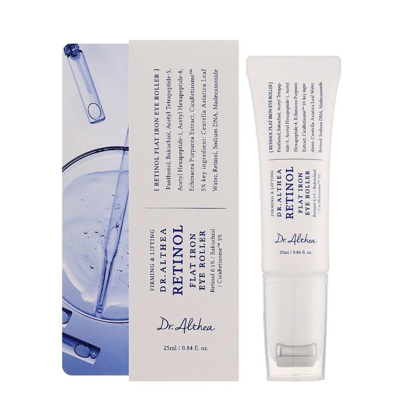 دور چشم رولی رتینول دکتر آلتیا Retinol Flat Iron Eye Roller حجم ۲۵ میلی‌لیتر