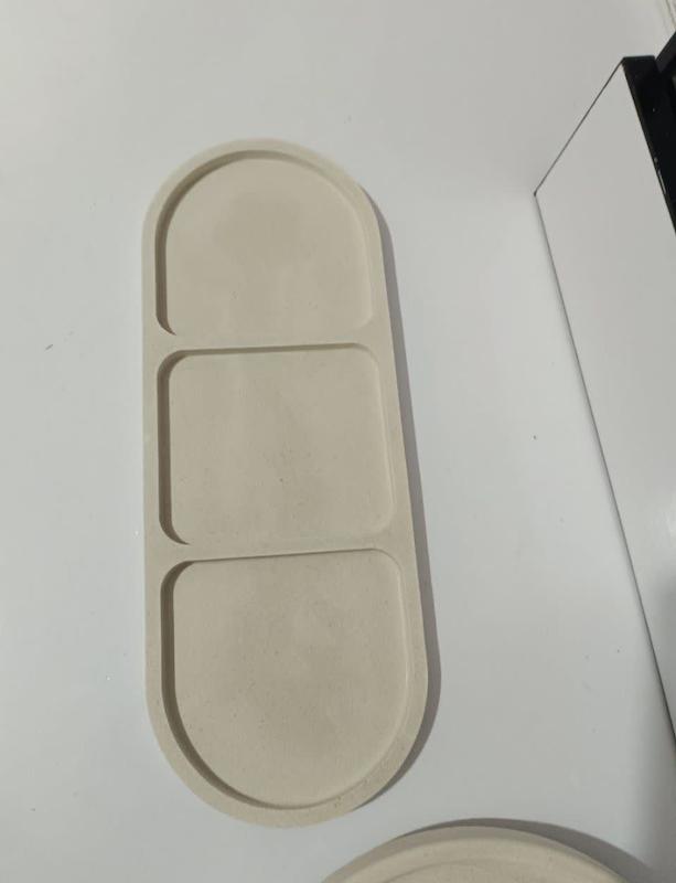 اردو خوری بیضی سه خانه