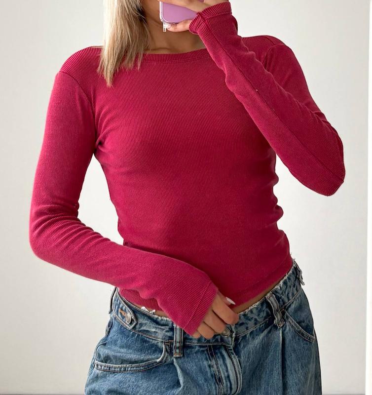 استین بلند سنگشور چری🍒