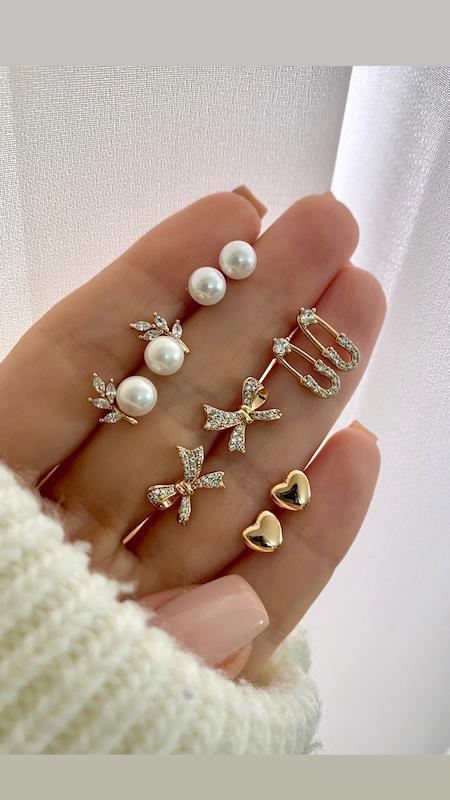 گوشواره میخی ژوپینگ 