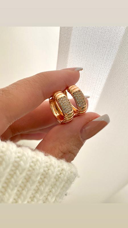 گوشواره حلقه ژوپینگ‌