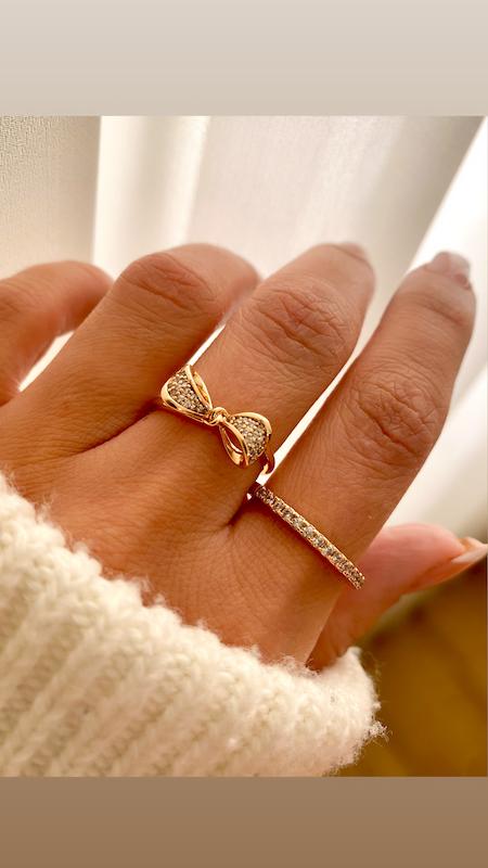 انگشتر ظریف نگین دار ژوپینگ‌