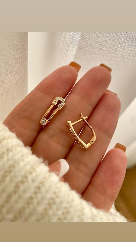 گوشواره سنجاقی ژوپینگ