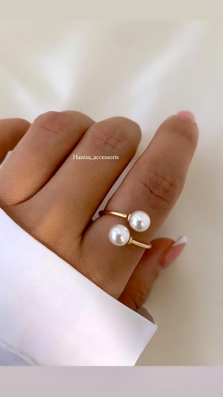 انگشتر دومروارید ژوپینگ 