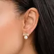 گوشواره مروارید پاپیون ژوپینگ 