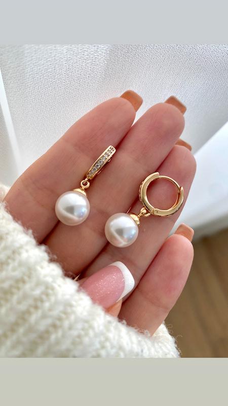 گوشواره مروارید اویز‌ ژوپینگ 