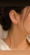 گوشواره حلقه نگین دار ژوپینگ