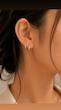گوشواره حلقه نگین دار ژوپینگ
