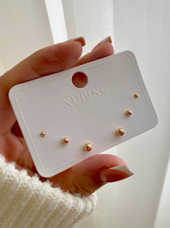 گوشواره گوی طلایی