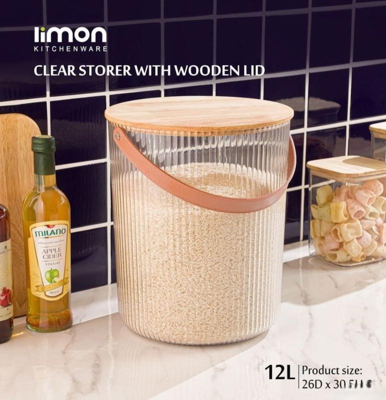 سطل شیار دار 12 لیتر لیمون