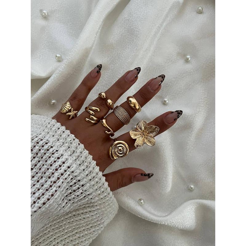 پک انگشتر۸تایی