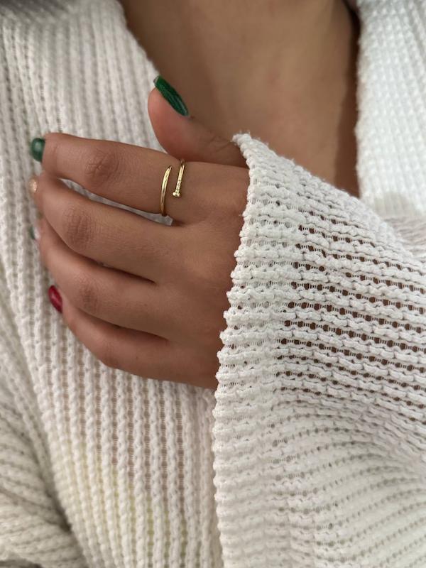 انگشتر میخی مینیمال