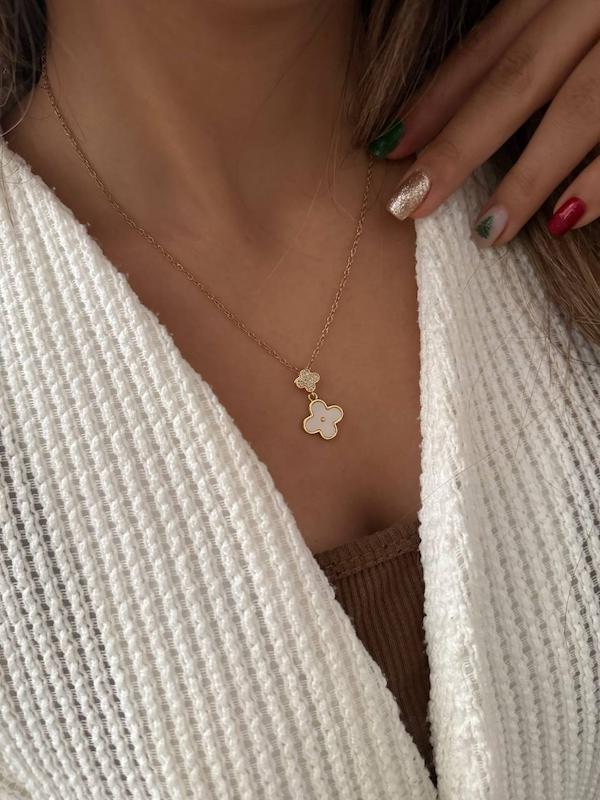 گردنبند ونکلیف میناکاری و نگین 