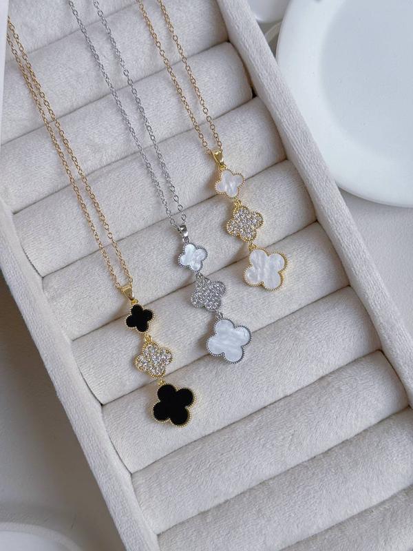 گردنبند ونکلیف ۳گل