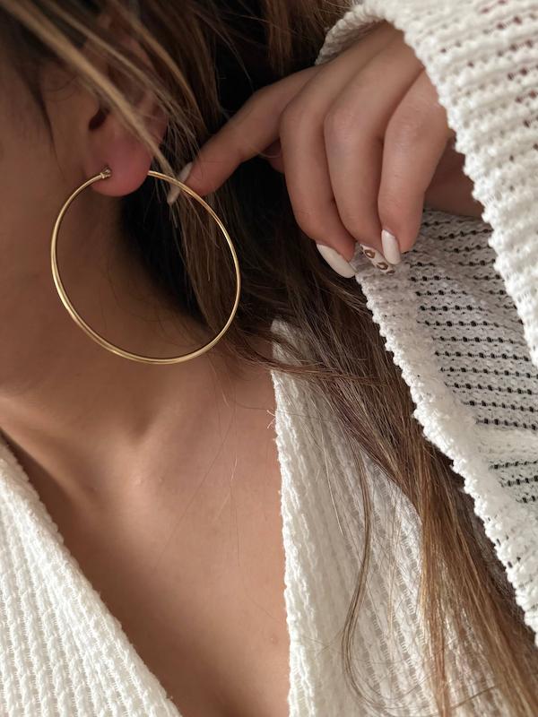 گوشواره حلقه ای