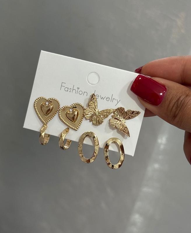 پک گوشواره ۴عددی