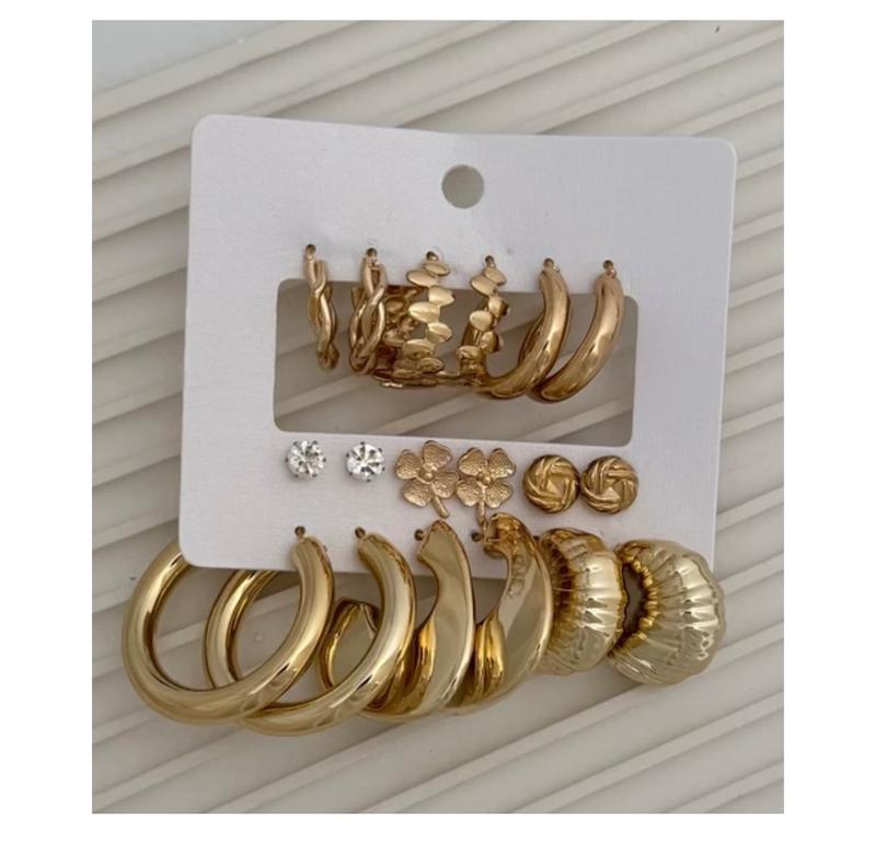 پک گوشواره ۹عددی