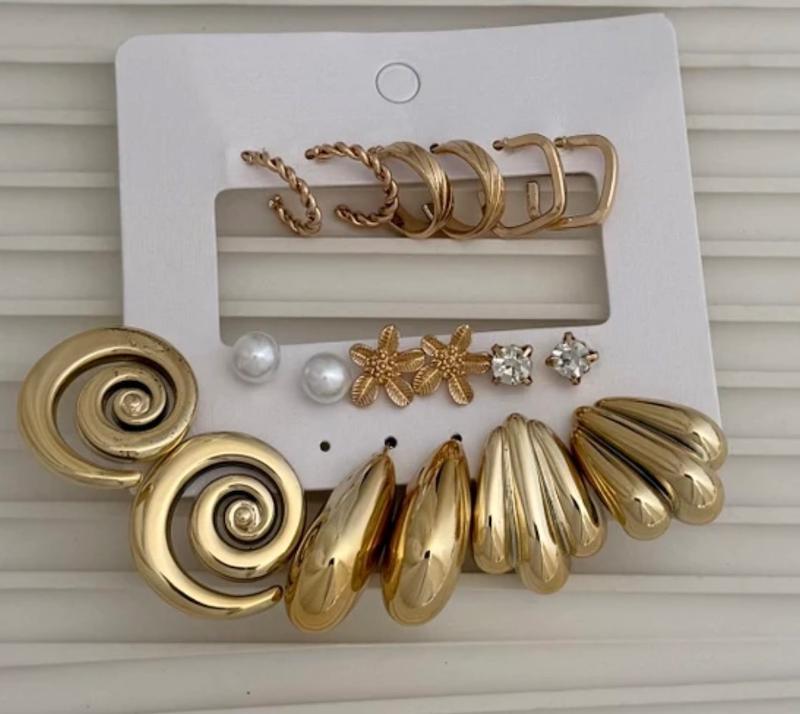 پک گوشواره ۹عددی