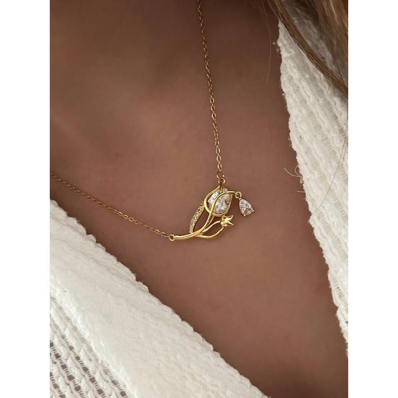 گردنبندگل نگینی