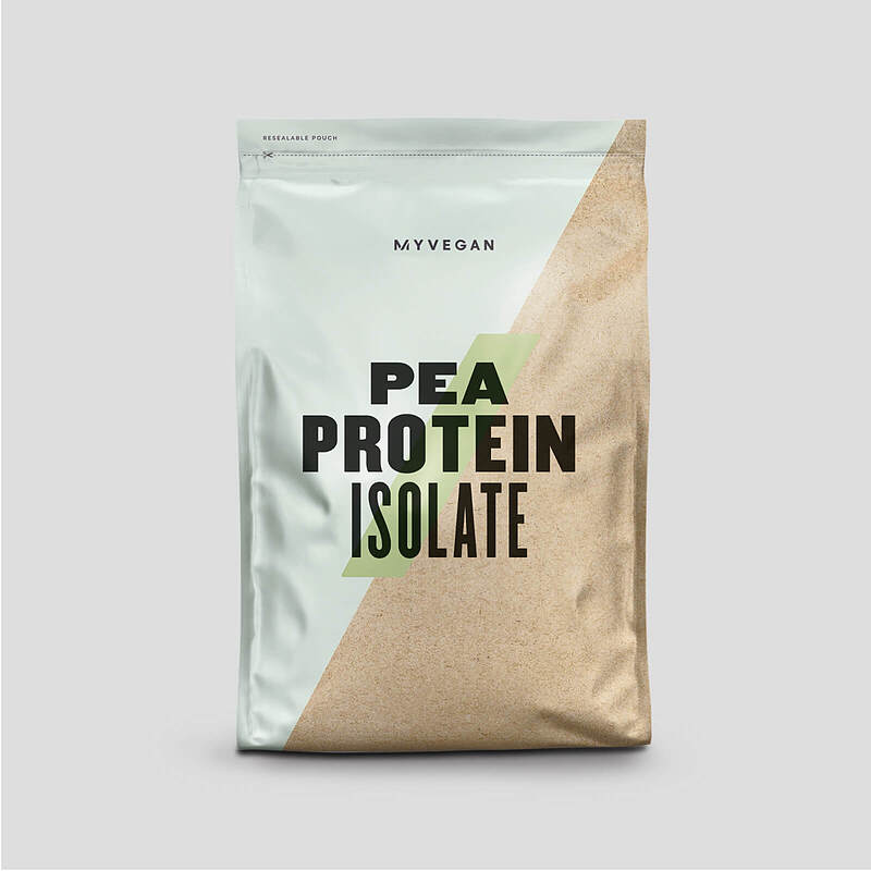 وی ایزوله گیاهی مای ویتامینز+قطره طعم دهندهPEA PROTEIN ISOLATE MYPROTEIN