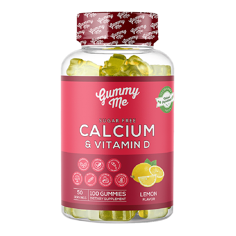 پاستیل کلسیم و‌ ویتامین دی CALCIUM &VITAMIN D GUMMYME