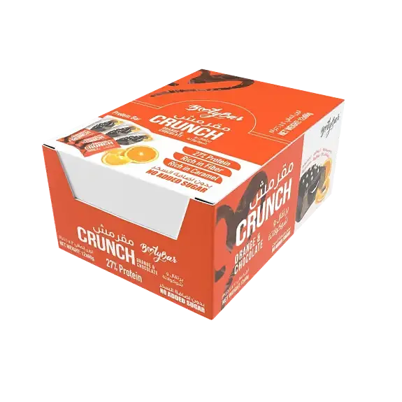 پروتئین بار مقرمش کرانچ PROTEIN BAR CRUNCH