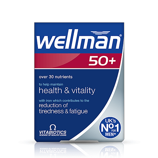 ول من 50+ ویتابیوتیکس WELLMAN +50 VITABIOTICS