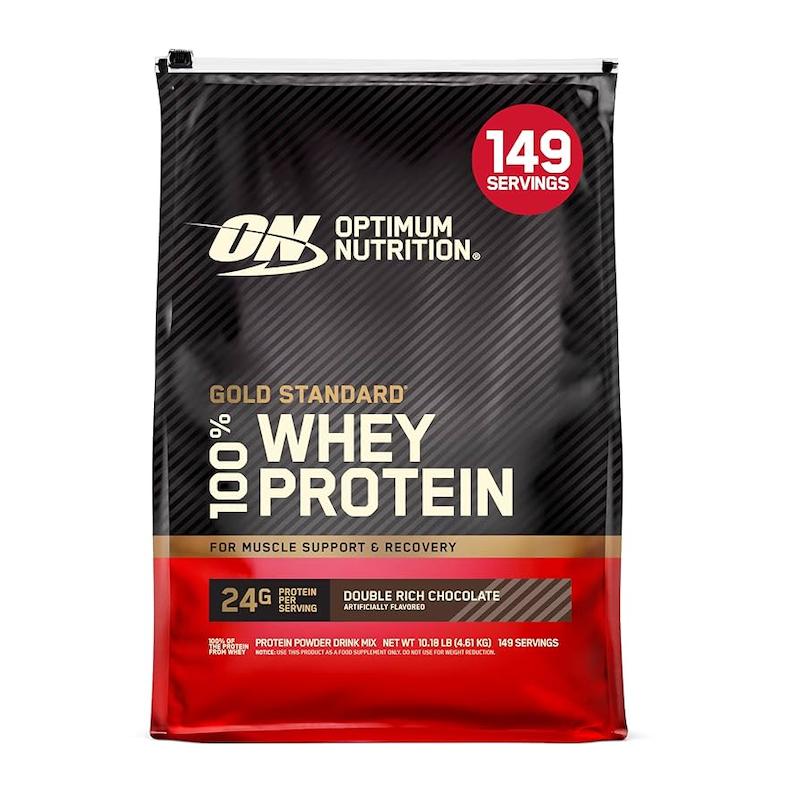 پروتئین وی گلد استاندارد اپتیموم نوتریشن طرح جدید  WHEY GOLD OPTIMUM NUTRITION