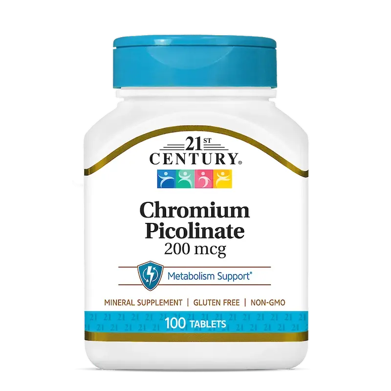 کرومیوم پیکولینات توئنتی وان سنتری CHROMIUM PICOLINATE 21CENTURY