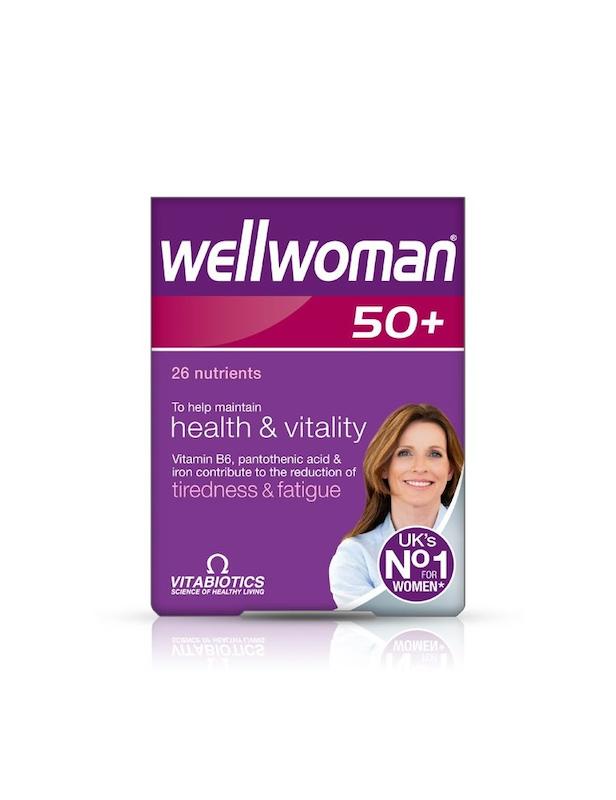 مولتی ویتامین ول ومن 50+ویتابیوتیکس WELLWOMAN +50 VITABIOTICS