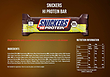 پروتئین بار اسنیکرز شکلاتSNICKERS HIPROTEIN 