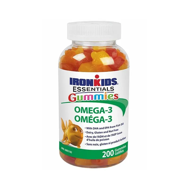 پاستیل امگا 3کودکان آیرون کیدزIRONKIDS OMEGA3