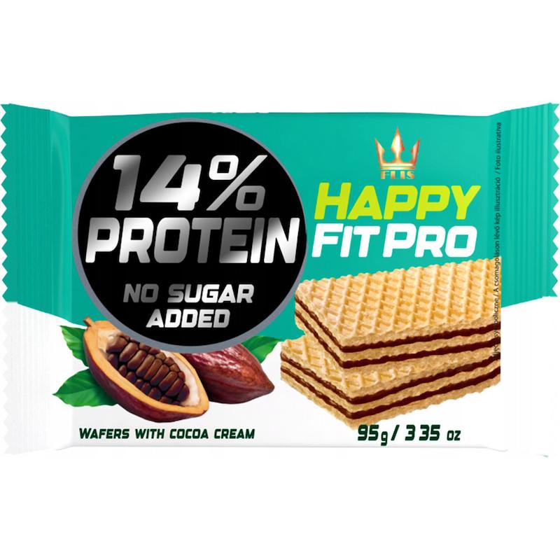 ویفر بدون شکر پروتئینی هپی فیت پروWAFERS HAPPY FIT PRO 