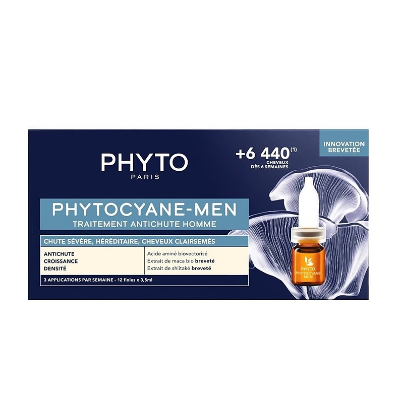 سرم ضد ریزش موی فیتو سیان مناسب آقایان PHYTOCYANE-MEN